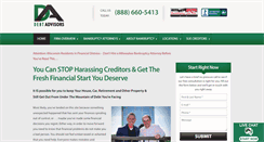 Desktop Screenshot of mydebtadvisors.com